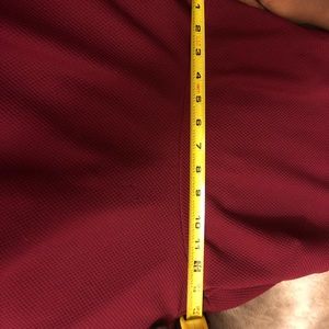 LuLu Maroon skater dress